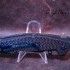 Hen & Rooster HRI-300BL Tasmanian - Contoured G10/Carbon Fiber Handle - Ball Bearing Liner-lock, and Reversible Belt Clip[Unused/NIB] - Image 3