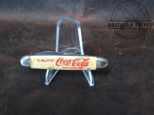 Vintage Imperial Gravity/Trick Lock - Coca Cola Promo Pocket Knife [Used - Mint Cond.]