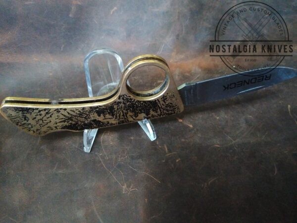 Vintage Parker Cutlery Co. ‘Redneck’ lockback single blade pocket knife[Used – Near Mint Cond.] Collectible Knives boker