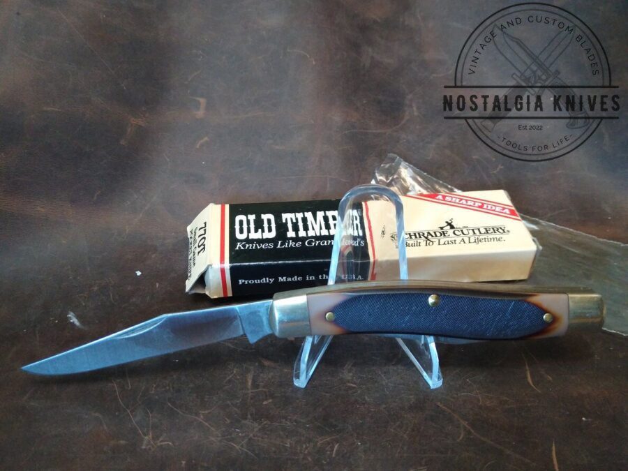 Vintage Schrade USA Old Timer 77OT Large 2 Blade Improved Vintage Schrade USA Old Timer 77OT Large 2 Blade Improved