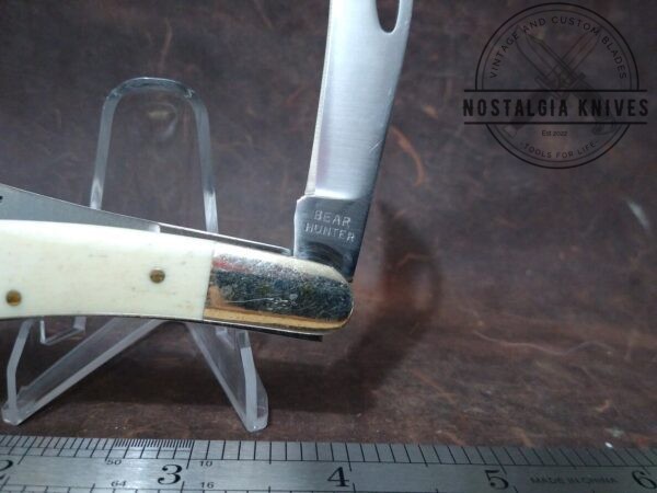 Vintage Solingen Bear Hunter 2 Blade Folding Pocket Knife 440 Stainless Steel – Made in Germany[Used – Pristine Cond.] Bear Hunter boker