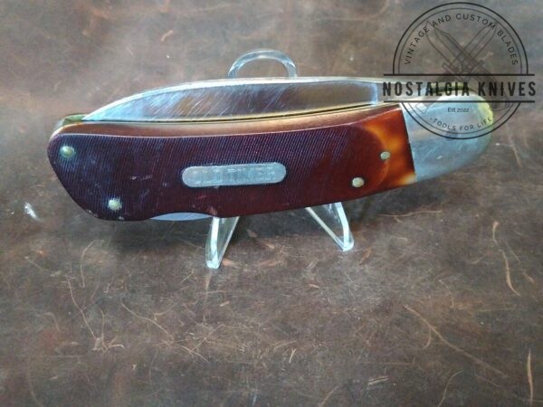 Vintage Schrade Old Timer U.S.A. – 51OT Big Timer “Fat Boy” Lockback Knife[Used – Near Mint Cond.] Collectible Knives boker
