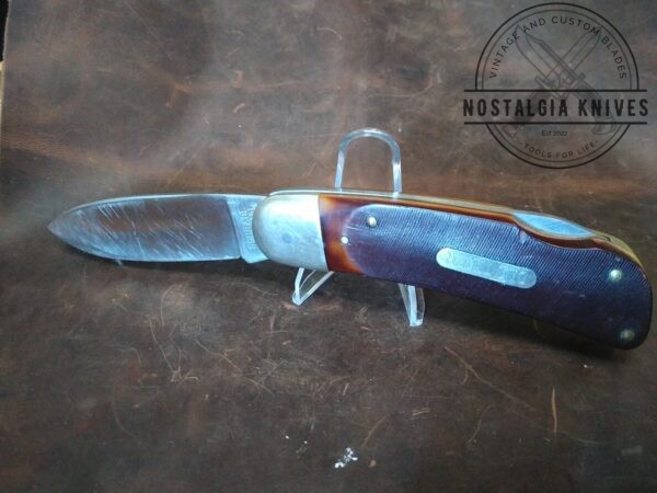 Vintage Schrade Old Timer U.S.A. – 51OT Big Timer “Fat Boy” Lockback Knife[Used – Near Mint Cond.] Collectible Knives boker
