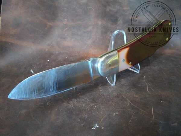 Vintage Schrade Old Timer U.S.A. – 51OT Big Timer “Fat Boy” Lockback Knife[Used – Near Mint Cond.] Collectible Knives boker