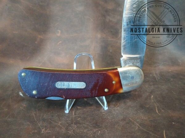 Vintage Schrade Old Timer U.S.A. – 51OT Big Timer “Fat Boy” Lockback Knife[Used – Near Mint Cond.] Collectible Knives boker
