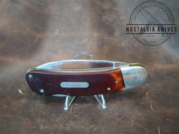Vintage Schrade Old Timer U.S.A. – 51OT Big Timer “Fat Boy” Lockback Knife[Used – Near Mint Cond.] Collectible Knives boker