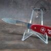 Wenger Aluminum Patriot Swiss Army Knife w/case - Handle Etched 'Curwood - A Bemis Company'[Used - Mint Cond.] - Image 2