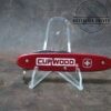 Wenger Aluminum Patriot Swiss Army Knife w/case - Handle Etched 'Curwood - A Bemis Company'[Used - Mint Cond.] - Image 5