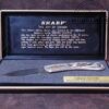 Vintage Sharp 'The Art Of Chokin" Limited Edition Chokin Cutlery Wild Life Series Lockback knife with display case[Unused - Pristine Cond.] - Image 2