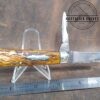 Vintage Cattaraugus, Little Valley, USA - Swellend, Worm Groove Bone Handle Jack-knife[Used - Near Mint Cond.]