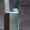 Vintage Klein Tools 44031 Japan - 2 Blade Money Clip Knife with Wood Inlaid Handle [Used - Pristine Cond.] - Image 3