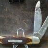 Vintage Schrade USA Old Timer 25OT Large Folding Trapper Knife - Sawcut Delrin Scales[Used - Good Cond.]
