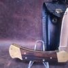Vintage Buck 110 (3 Dot/Yr. 1980) Folding Hunter Lock-back Knife With Leather Sheath - Made in USA[Used - Pristine Mint Cond.] - Image 2