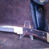 Vintage Buck 110 (3 Dot/Yr. 1980) Folding Hunter Lock-back Knife With Leather Sheath - Made in USA[Used - Pristine Mint Cond.] - Image 3