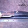 Vintage Buck 110 (3 Dot/Yr. 1980) Folding Hunter Lock-back Knife With Leather Sheath - Made in USA[Used - Pristine Mint Cond.] - Image 6