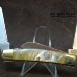 Owl Head, Munich Iron Works Solingen, Germany - Pearl Handle 4 Blade Pocket Knife[Used - Pristine Mint Cond.] - Image 5