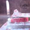Hen & Rooster™ HRI312-RPB 4.125"Red Pick Bone 2 Blade Trapper 4116gs  [Unused-Pristine Mint Cond.] - Image 11