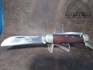 Vintage Camillus Marlin Spike Sailor's Knife w/Sheepsfoot Blade and Lever-Locked Spike [Used - Excellent Cond.]