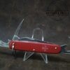 Vintage Boy Scouts Of America(Bsa) Made in USA Imperial 4 blade Pocket Knife w/Red Scales [Used - Mint Cond.] - Image 6