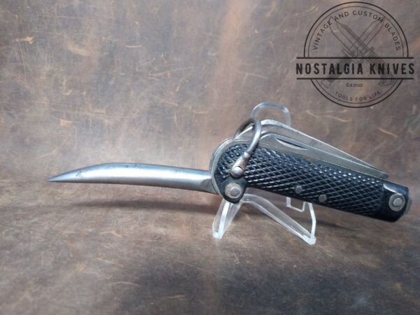 Rare Johnson Western Works Sheffield, 1943 Sailors/Rigging Knife with Marlin spike[Used – Excellent Cond.] Collectible Knives boker