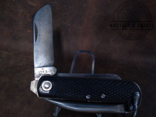 Rare Johnson Western Works Sheffield, 1943 Sailors/Rigging Knife with Marlin spike[Used – Excellent Cond.] Collectible Knives boker