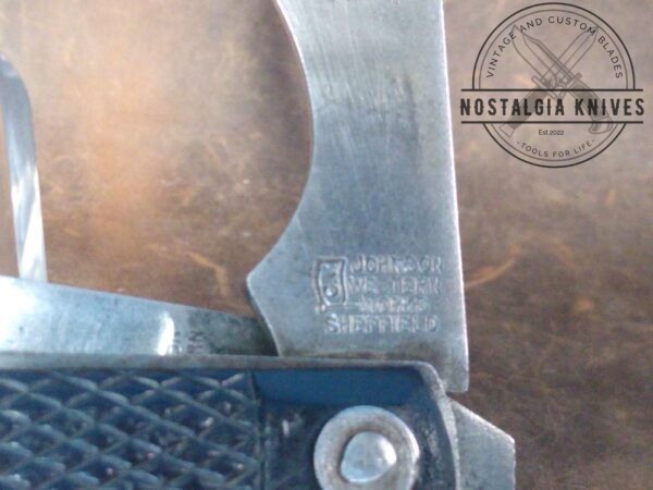 Rare Johnson Western Works Sheffield, 1943 Sailors/Rigging Knife with Marlin spike[Used – Excellent Cond.] Collectible Knives boker