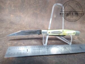 Vintage Ulster USA Small Serpentine 2 Blade Jack-knife with Cracked Ice Handle[Used - Mint Cond.]