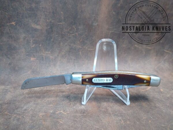 Vintage Sears Craftsman 9546 ‘Old Crafty’ Medium Stockman 3 blade pocket knife [Used – Mint Cond.] Collectible Knives boker