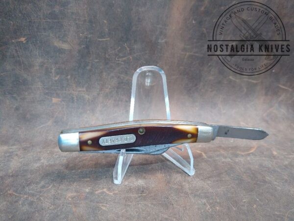 Vintage Sears Craftsman 9546 ‘Old Crafty’ Medium Stockman 3 blade pocket knife [Used – Mint Cond.] Collectible Knives boker