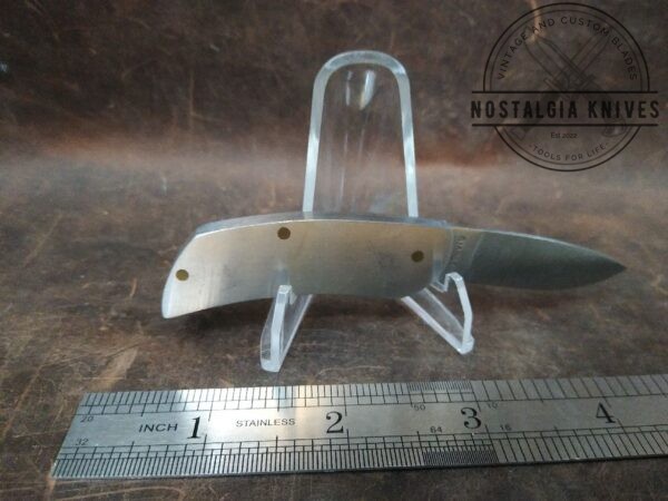 Zippo™ (Made by Case Knives) 2009 Stainless Steel Pocket Knife, etched ‘McQuay Service’ on side[Used-Pristine Cond.] Case XX™ boker