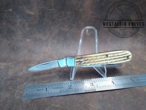 Cherokee ‘Wild Bear’ 2 blade Razor pocket knife – Surgical Steel Blades[Unused – Pristine Mint Cond.] Cherokee boker