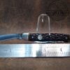 Vintage Böker USA Tree Brand Jigged Bone Handle 8588 medium 3 Blade Stockman Knife - 1983  [Used - Very Good Cond.] - Image 4