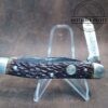 Vintage Böker USA Tree Brand Jigged Bone Handle 8588 medium 3 Blade Stockman Knife - 1983  [Used - Very Good Cond.] - Image 5