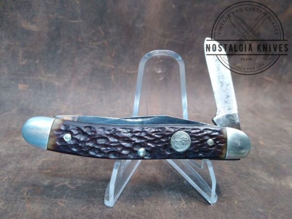 Vintage Böker USA Tree Brand Jigged Bone Handle 8588 medium 3 Blade Stockman Knife – 1983  [Used – Very Good Cond.] Böker boker