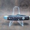Vintage Böker USA Tree Brand Jigged Bone Handle 8588 medium 3 Blade Stockman Knife - 1983  [Used - Very Good Cond.]