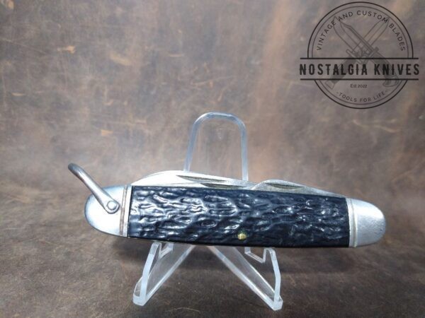 Vintage Camillus New York – 1947 Navy and Coast Guard General Utility Knife – 4 Blade Camp Knife[Used – Excellent Cond.] Camillus Cutlery boker