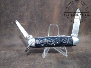 Vintage Camillus New York - 1947 Navy and Coast Guard General Utility Knife - 4 Blade Camp Knife[Used - Excellent Cond.]