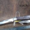 Vintage Klein Tools, Chicago, USA - 3 blade Electrician/Linesman Knife , and linerlock - DD tang stamp [Used - Mint Cond.] - Image 2