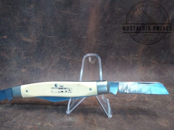Vintage Schrade USA SC505 Union Tools Scrimshaw Stockman ‘Panning Gold’ Limited Edition 1991[Used – Near Mint Cond.] Collectible Knives cutlery