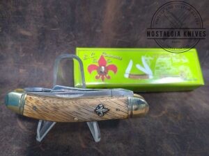 E.C. Simmons Cutlery Co. 3 blade Sowbelly folding pocket knife in Orig. packaging[New - Unused]