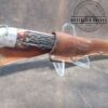 Rare Vintage J.B. Rand & Co. Germany Fillet/Hunting Knife with original embossed leather sheath[Used - Very Good Cond.] - Image 6