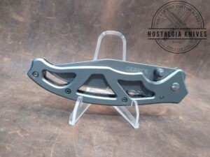 Gerber Paraframe 4660420A1 EDC Folding Pocket Knife with Belt Clip, 3" Blade w/ Half Serrated Edge and Safety Frame Lock, Stainless Steel [Used - Excellent Cond.]