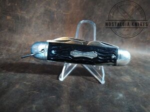 Vintage Colonial Prov. USA 'Forest Master' 4 Blade Camp Knife with Bail[Used - Very Good Cond.]