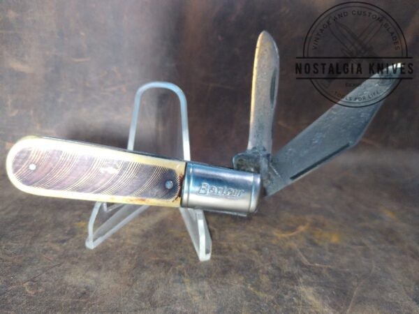 Vintage Colonial Knife Co. Two Blade Barlow Folding Pocket Knife[Used – Very Good Cond.] Colonial Knives