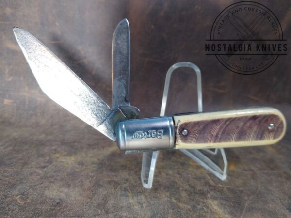 Vintage Colonial Knife Co. Two Blade Barlow Folding Pocket Knife[Used – Very Good Cond.] Colonial Knives