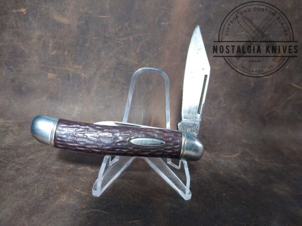Vintage Imperial 2 Blade Peanut Pocket Knife 1981[Used – Excellent Cond.] Everyday Carry[EDC] cutlery