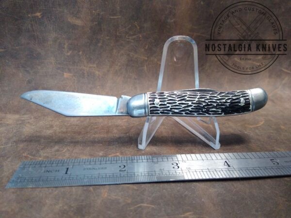 Vintage Imperial Prov. USA Medium 2 Blade Peanut Jack knife[Used – Excellent Cond.] Collectible Knives