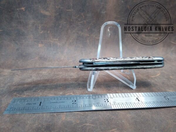 Vintage Imperial Prov. USA Medium 2 Blade Peanut Jack knife[Used – Excellent Cond.] Collectible Knives