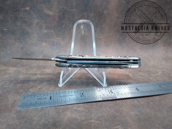 Vintage Imperial Prov. USA Medium 2 Blade Peanut Jack knife[Used – Excellent Cond.] Collectible Knives