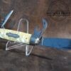 Vintage Imperial Prov. RI USA 'Kamp King', Cracked Ice Handle, Multi-Blade Camp Knife with Bail[Used - Excellent Cond.] - Image 2